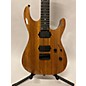 Used Used 2020 ESP USA M-II HT USA NATURAL ZEBRA WOOD Solid Body Electric Guitar