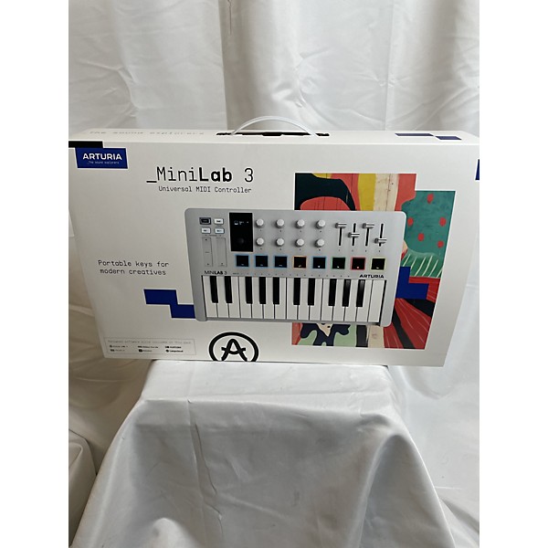 Used Arturia Minilab 3 MIDI Controller