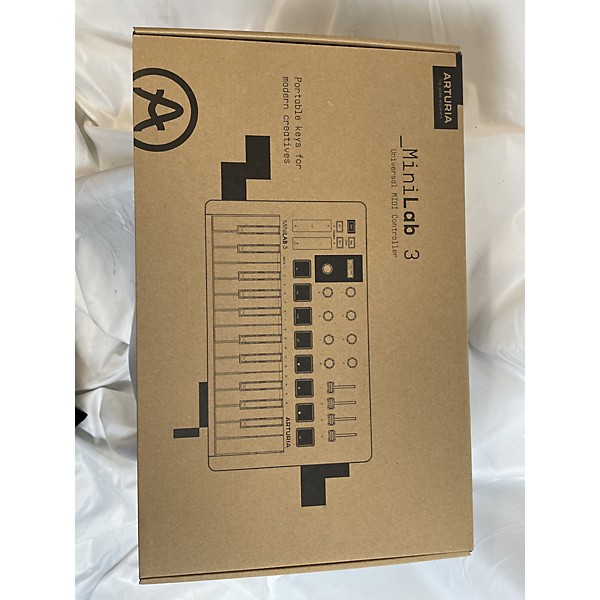 Used Arturia Minilab 3 MIDI Controller