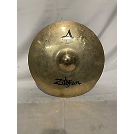 Used Zildjian 15in A Custom Mastersound Hi Hat Top Cymbal