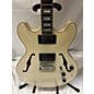 Used D'Angelico Used D'Angelico Premier Series DC Pearl White Hollow Body Electric Guitar