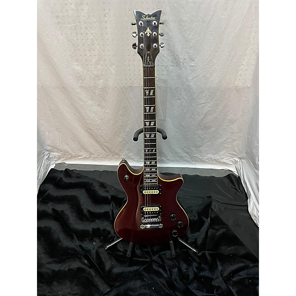 Used Schecter Guitar Research Used Schecter Guitar Research Tempest Custom Wine Red Solid Body Electric Guitar