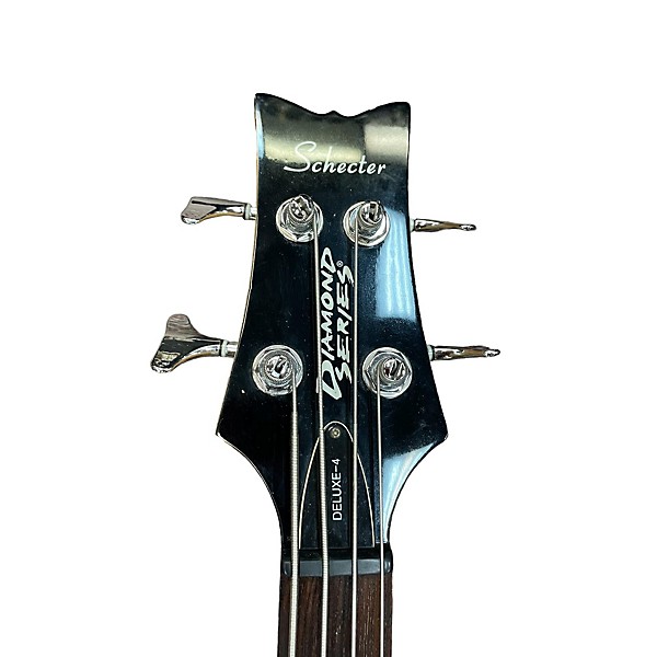 Used Schecter Guitar Research Diamond Series Deluxe 4 Electric Bass Guitar