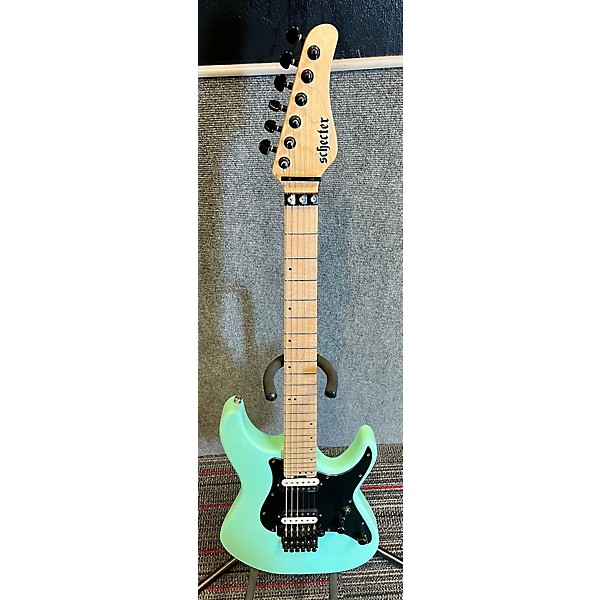 Used Schecter Guitar Research Used Schecter Guitar Research Sun Valley Super Shredder FR SFG Seafoam Green Solid Body Elec...