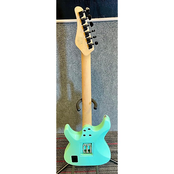 Used Schecter Guitar Research Used Schecter Guitar Research Sun Valley Super Shredder FR SFG Seafoam Green Solid Body Elec...