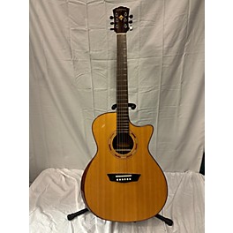 Used Washburn Used Washburn WSG22SCE Natural Acoustic Electric Guitar