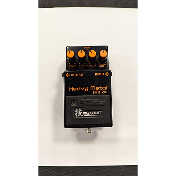 Used BOSS HM2W Heavy Metal Waza Effect Pedal