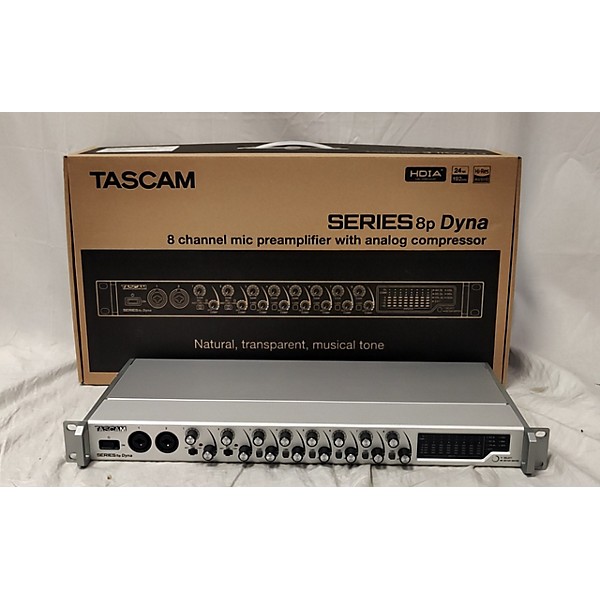 Used TASCAM SERIES 8P MICROPHONE PREAMPLIFIER Microphone Preamp