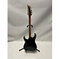 Used Ibanez Used Ibanez RGIR20FE Iron Label Black Solid Body Electric Guitar