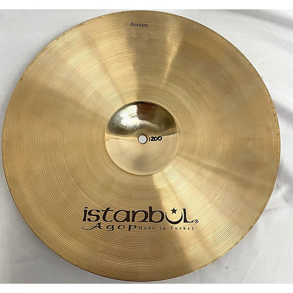 Used Istanbul Agop 15in Xist Brilliant Hi-hats Cymbal