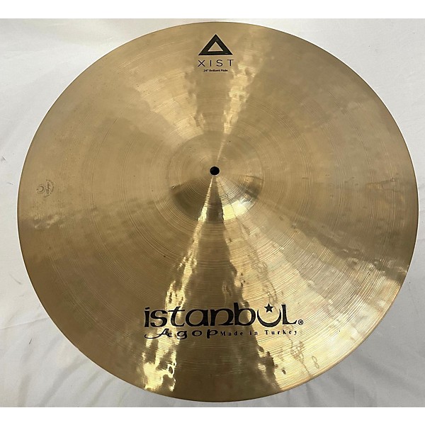 Used Istanbul Agop 24in Xist Brilliant Ride Cymbal