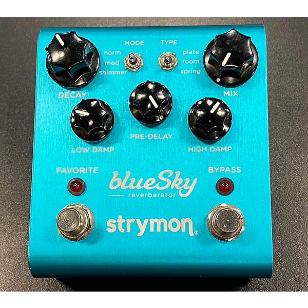 Used Strymon Bluesky Reverb Effect Pedal