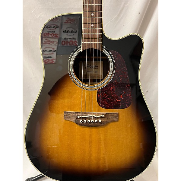 Used Takamine Ptu241c Acoustic Electric Guitar