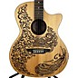 Used Luna Henna Paradise Acoustic Electric Guitar