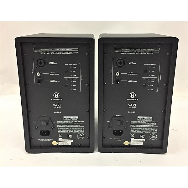 Used Harbinger Sm505 Pair Powered Monitor