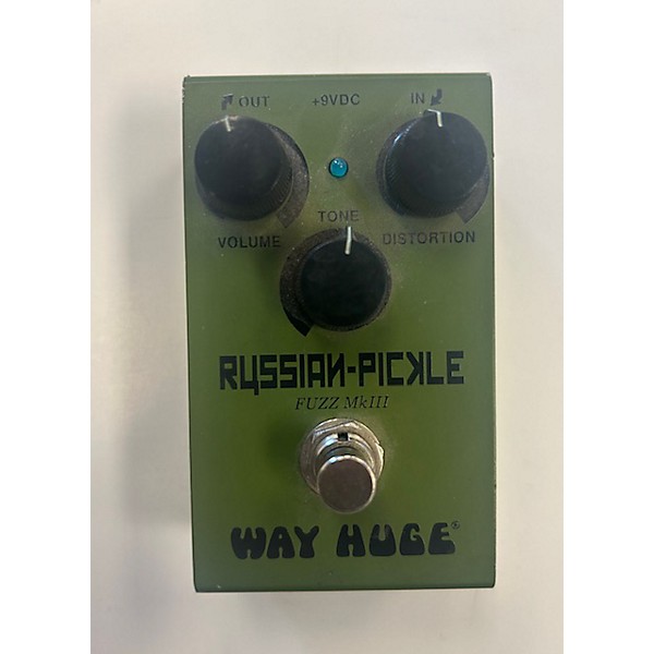 Used Way Huge Electronics WM42 Smalls Russian Pickle Fuzz MkIII Effect Pedal