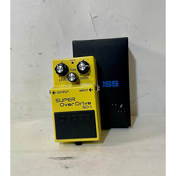 Used BOSS SD1 Super Overdrive Effect Pedal