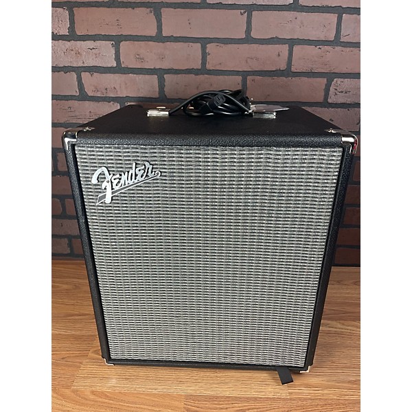 Used Fender Rumble 100 1x15 100W Bass Combo Amp