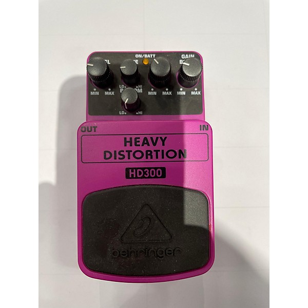 Used Behringer HD300 Heavy Distortion Effect Pedal