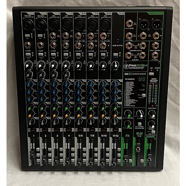 Used Mackie PROFX12 Unpowered Mixer