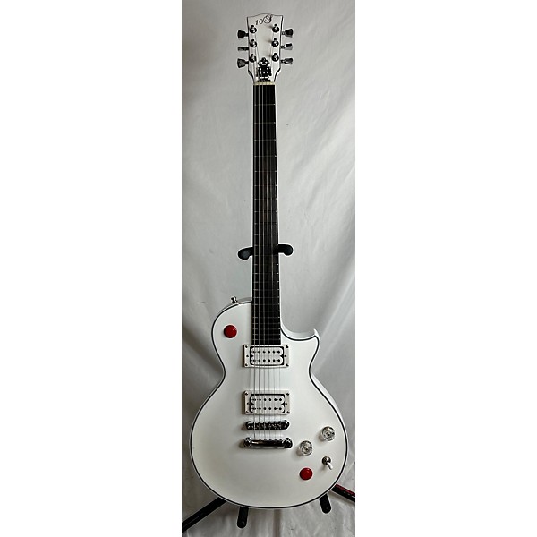 Used Used 10s GF Baritone Alpine White Baritone Guitars