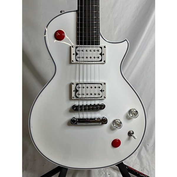 Used Used 10s GF Baritone Alpine White Baritone Guitars