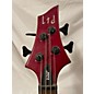 Used ESP Used ESP LTD B204 Candy Apple Red Electric Bass Guitar