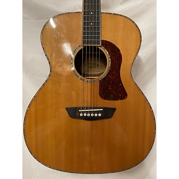 Used Washburn HG75SEG-O Acoustic Guitar
