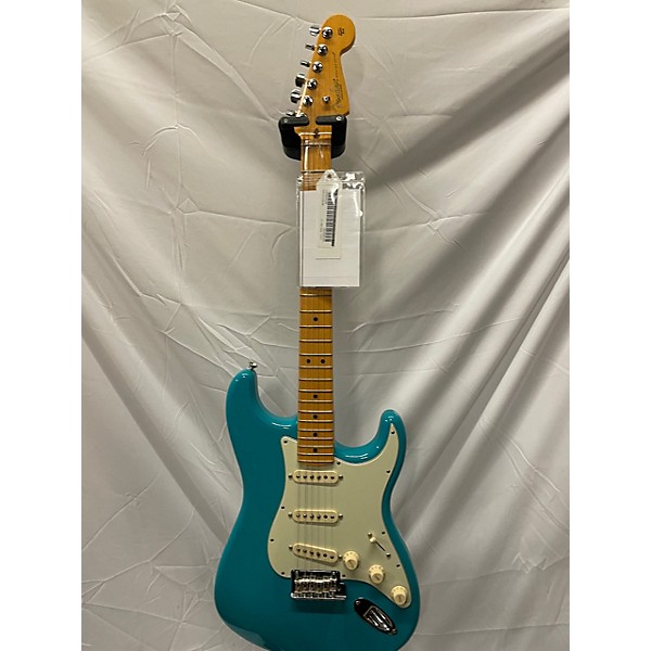 Used Fender Used Fender American Professional II Stratocaster Miami Blue Solid Body Electric Guitar