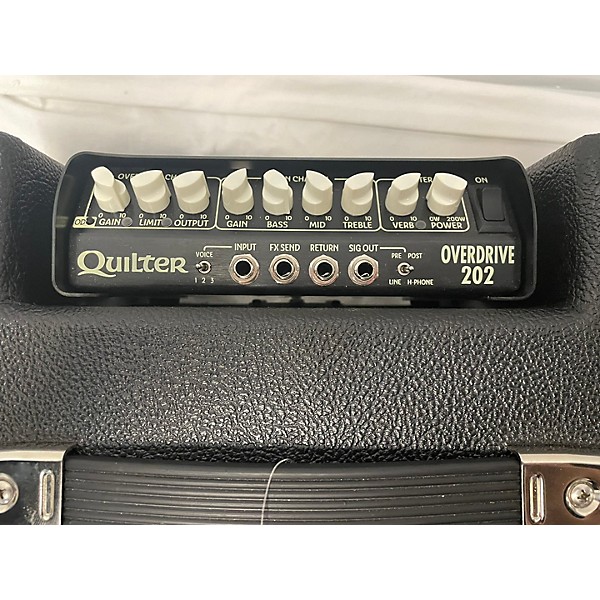 Used Quilter Labs Frontliner Extension Cab With Overdrive 202 Guitar Stack