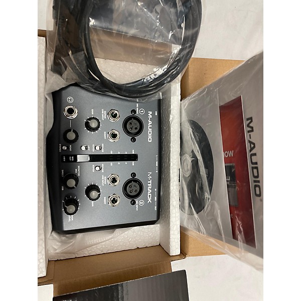 Used M-Audio M-track Audio Interface