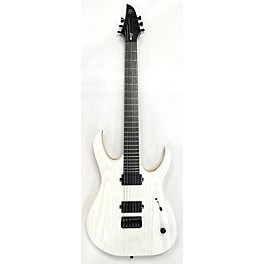 Used BOSS Used Mayones Duvell Elite Gothic Trans White Solid Body Electric Guitar