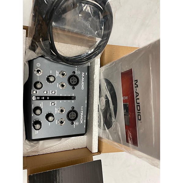 Used M-Audio M-track Audio Interface