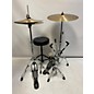 Used Ludwig Backbeat With Cymbals And Hardware Drum Kit