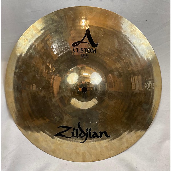 Used Zildjian 15in A Custom Crash Cymbal