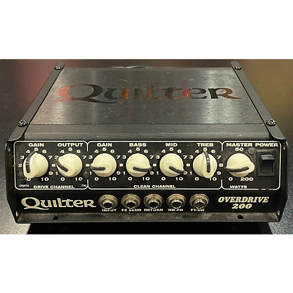 Used Quilter Labs Overdrive 200 Solid State Guitar Amp Head
