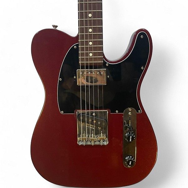 Used Fender American Performer Telecaster Hum Hot Rod Red Solid Body Electric Guitar