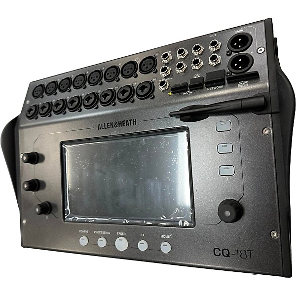 Used Allen & Heath CQ-18T Digital Mixer With 7" Touchscreen, Wi-Fi And Bluetooth Connectivity Digital Mixer