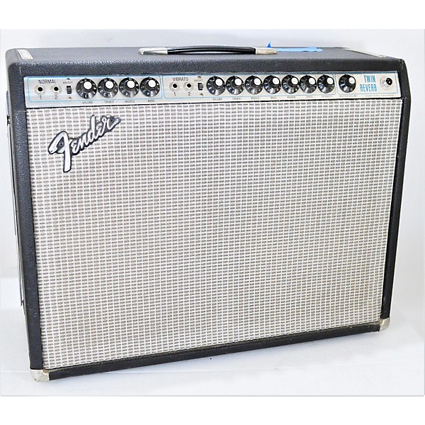 Vintage Fender 1973 Twin Reverb 2x12 Tube Guitar Combo Amp