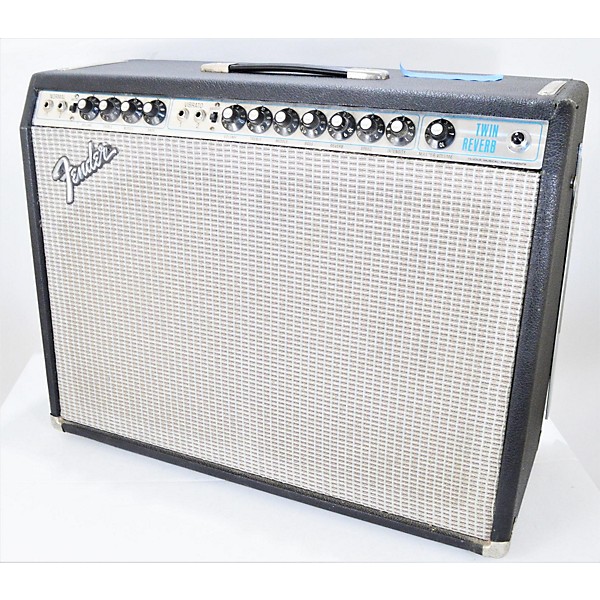 Vintage Fender 1973 Twin Reverb 2x12 Tube Guitar Combo Amp