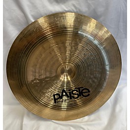 Used Landscape Audio Used Paiste 18in HEAVY CHINA Cymbal