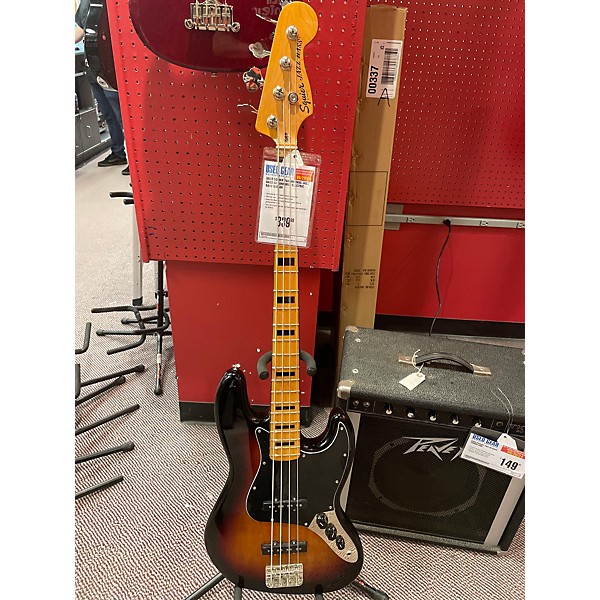 Used Squier Paranormal Jazz Bass 54 Electric Bass Guitar