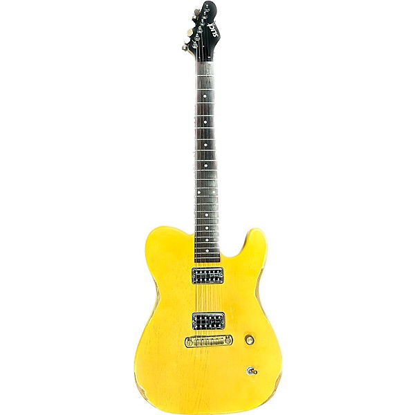 Used Slick Used SLICK SL50 Yellow Solid Body Electric Guitar