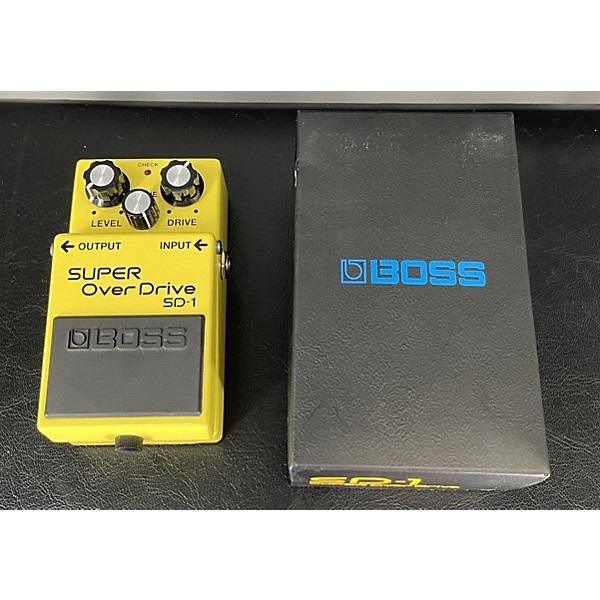 Used BOSS SD1 Super Overdrive Effect Pedal