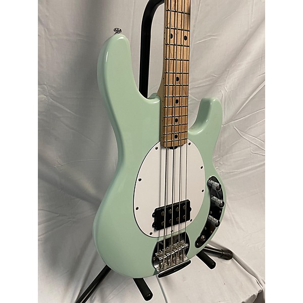 Used Sterling by Music Man Used Sterling By Music Man Stingray Seafoam Green Electric Bass Guitar