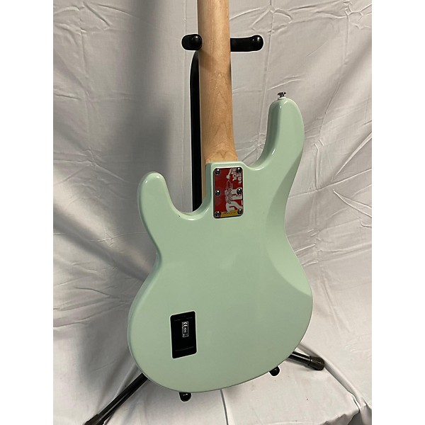 Used Sterling by Music Man Used Sterling By Music Man Stingray Seafoam Green Electric Bass Guitar