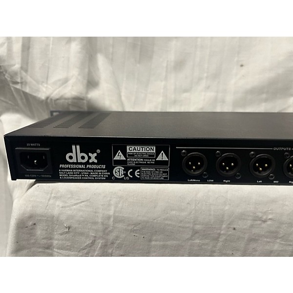 Used dbx Driverack PA Crossover