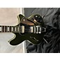 Used Used Schecter Guitar Research TSH1-b Trans Green Hollow Body Electric Guitar