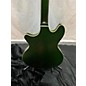 Used Used Schecter Guitar Research TSH1-b Trans Green Hollow Body Electric Guitar