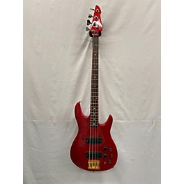 Used Peavey Used Peavey Dyna Bass Red Electric Bass Guitar